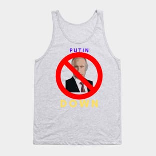 Putin down Tank Top